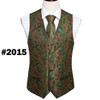 Mens Silk Vest Classic Party Wedding Red Paisley Solid Floral Jacquard Waistcoat Vest Pocket Square Tie Slim Suit Set Barry.Wang Mens Silk Vest Classic Party Wedding Red Paisley Solid Floral Jacquard Waistcoat Vest Pocket Square Tie Slim Suit Set Barry.Wang