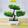 Artificial Plants Potted Bonsai Green Small Tree