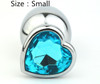 Heart shaped Stainless Steel Anal Plug
