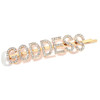 Shiny Crystal Letter Rhinestone Hairpin Shiny Crystal Letter Rhinestone Hairpin