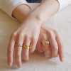 Dainty Pearl Minimalist Ring