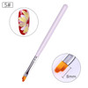 Acrylic Floral Painting Nail Brush