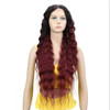 Wavy Hair Blonde Synthetic Long Lace Front Wig