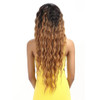 Wavy Hair Blonde Synthetic Long Lace Front Wig