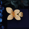Luxury Flower Leaf Hand Made Ring