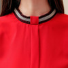 Chiffon Blouse Casual Long Sleeve Hollow Out Shirt