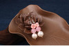 Vintage Pearl Flower Beads Stone Long Earring