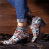 Bohemian Slip-on Ankle Boots