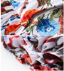 Spaghetti Strap Ruffle Floral Printed Dress