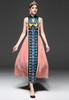 Vintage Style Chinese Style Long Dress