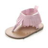 Baby Sandals For Newborn Casual Soft PU Leather Tassel Design Toddler Summer Sandals Rubber Soles Footwear Baby Girl Moccasins