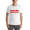 AUTOGANG SAVAGE TAG White Men Short-Sleeve T-Shirt