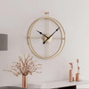 Iron Wall Clock Home Decoration