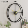 Iron Wall Clock Home Decoration