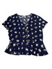 Large Midnight Sky Womens Tops Short Sleeve