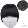 Clip in Bangs Extension Fake Hair Synthetic Clip on Blunt Bang Fringe with Long Sides For Women Natural Flase Black B3 Clip in Bangs Extension Fake Hair Synthetic Clip on Blunt Bang Fringe with Long Sides For Women Natural Flase Black B3