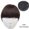 Clip in Bangs Extension Fake Hair Synthetic Clip on Blunt Bang Fringe with Long Sides For Women Natural Flase Black B3 Clip in Bangs Extension Fake Hair Synthetic Clip on Blunt Bang Fringe with Long Sides For Women Natural Flase Black B3
