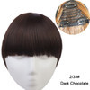 Clip in Bangs Extension Fake Hair Synthetic Clip on Blunt Bang Fringe with Long Sides For Women Natural Flase Black B3 Clip in Bangs Extension Fake Hair Synthetic Clip on Blunt Bang Fringe with Long Sides For Women Natural Flase Black B3