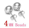 White Shell Natural Pearl Earrings