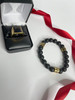 Tribal Beads Men Bracelet Gold Stainless Steel