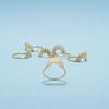 14 Karat Gold Plated Sterling Silver Sunburst Ring