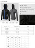 Hooded Long Sleeve Quick Dry Compression Fitness Sport Top with Zipper and Rash guard