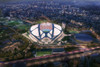 【Famous Architecture Project】Tokyo Olympic Stadium - Zaha Hadid 3d CAD Drawing-Architectural 3D CAD model