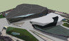 【Famous Architecture Project】Guangzhou opera Sketchup 3d model-Zaha Hadid architects-Architectural 3D model