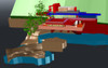 【Famous Architecture Project】Falling Water 3D CAD Drawings-Architectural 3D CAD model