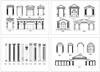 ★【Architectural Classical Element Autocad Blocks V.2】All kinds of architecture decorations CAD blocks Bundle