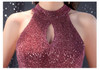 Short Evening Sequined Dress