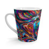 Rainbow Geode Latte Mug
