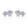 Cute Unicorn Necklace Fashion Cartoon Horse Jewelry Accessories For Girls Children Kids Women Party Animal Pendant Bracelet Set
