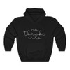 "No, Thanks Endo Simplicity Logo" Unisex Hoodie