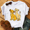 Maycaur T-shirt Women 2020 Summer Fashion Cartoon Lion King Pocket Print Tshirts Harajuku Casual Short Sleeve Tshirt Female Tops Maycaur T-shirt Women 2020 Summer Fashion Cartoon Lion King Pocket Print Tshirts Harajuku Casual Short Sleeve Tshirt Female Tops