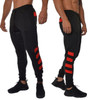 New Men Pants Hip Hop Fitness clothing Joggers Sweatpants Side stripe
