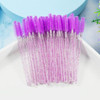 QSTY 50Pcs Eyelash Brushes Makeup Brushes Disposable Mascara Wands Applicator Spoolers Eye Lashes Cosmetic Brush Makeup Tools