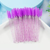 QSTY 50Pcs Eyelash Brushes Makeup Brushes Disposable Mascara Wands Applicator Spoolers Eye Lashes Cosmetic Brush Makeup Tools