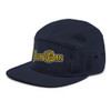 TroutBus Logo - Gold and Black 5 Panel Camper
