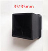 4pcs Square Silicone Chair Leg Caps Non-slip Table Foot Dust Cover Socks Floor Protector Pads Pipe Plugs Furniture Leveling Feet