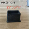4pcs Square Silicone Chair Leg Caps Non-slip Table Foot Dust Cover Socks Floor Protector Pads Pipe Plugs Furniture Leveling Feet
