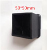 4pcs Square Silicone Chair Leg Caps Non-slip Table Foot Dust Cover Socks Floor Protector Pads Pipe Plugs Furniture Leveling Feet