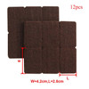 8/16/24pcs/lot Chair Leg Pads Floor Protectors for Furniture Legs Table leg Covers Round Bottom Anti-Slip Pads Rubber Feet