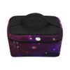 Midnight Blue Purple Galaxy Cosmetic Bag/Large (Model 1658)