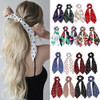 fashion summer Ponytail Scarf Elastic Hair Rope for Women Hair Bow Ties Scrunchies Hair Bands Flower Print Ribbon Hairbands fashion summer Ponytail Scarf Elastic Hair Rope for Women Hair Bow Ties Scrunchies Hair Bands Flower Print Ribbon Hairbands