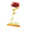 24K Foil Plated Rose Gold Rose 24K Foil Plated Rose Gold Rose