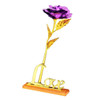 24K Foil Plated Rose Gold Rose 24K Foil Plated Rose Gold Rose