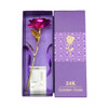 24K Foil Plated Rose Gold Rose 24K Foil Plated Rose Gold Rose