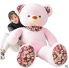 Kawaii big size Teddy bear doll plush toys print hugs Giant teddy bears Stuffed birthday gifts