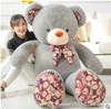 Kawaii big size Teddy bear doll plush toys print hugs Giant teddy bears Stuffed birthday gifts